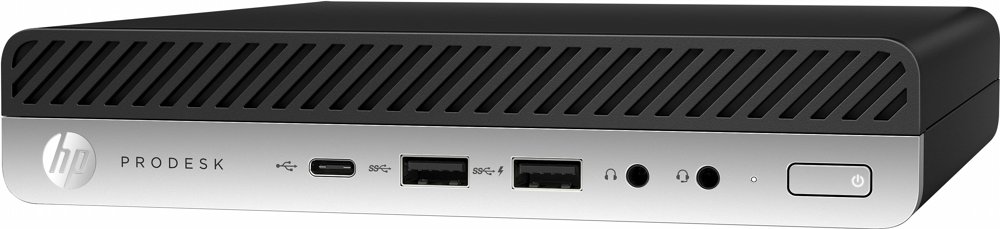 HP ProDesk 600 G4 Mini | Intel Core i5-8500T | 8GB RAM | 256GB SSD | 2x DisplayPort | Windows 11 Professional | Refurbished Silver - Afbeelding 4