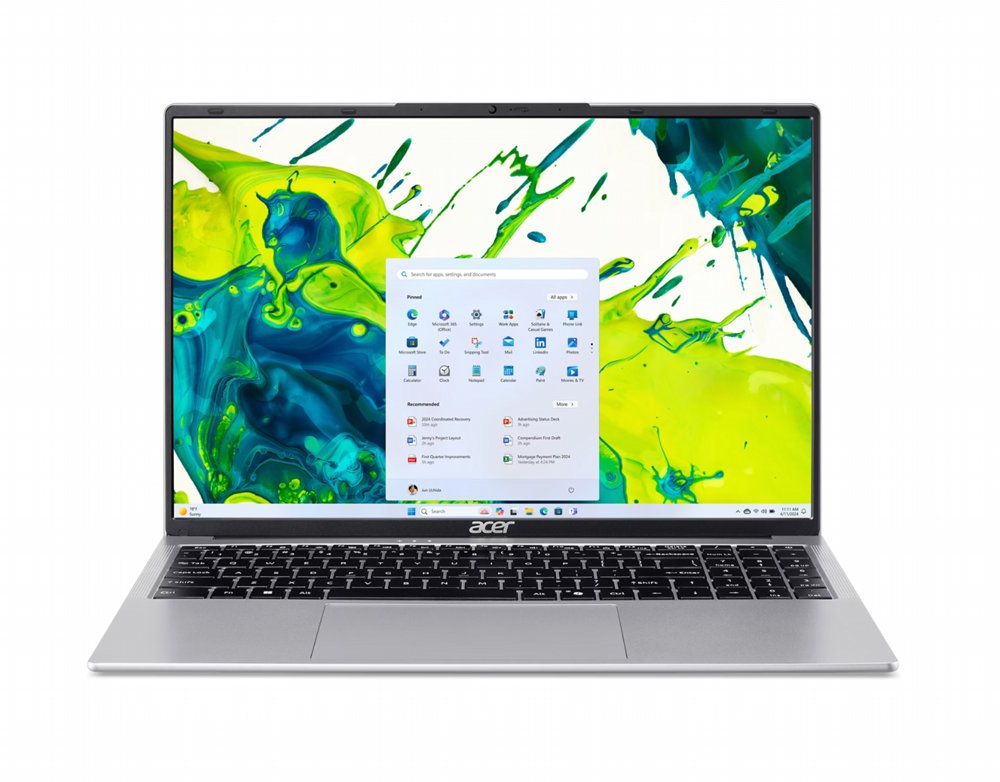 Acer Aspire Lite | 16.1" WUXGA IPS | Intel Core i3-1305U | 8GB DDR5 | 512GB SSD | W11 Professional