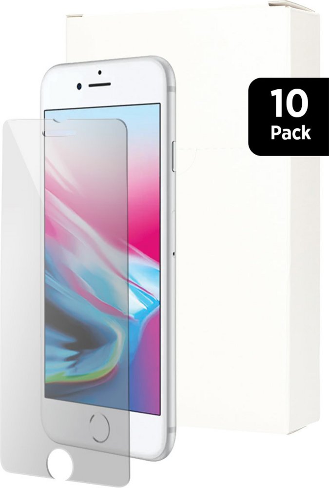 Mobiparts Regular Tempered Glass | Screenprotector voor iPhone 6/7/8/SE (2020/2022) | 9H Hardheid | 10-Pack