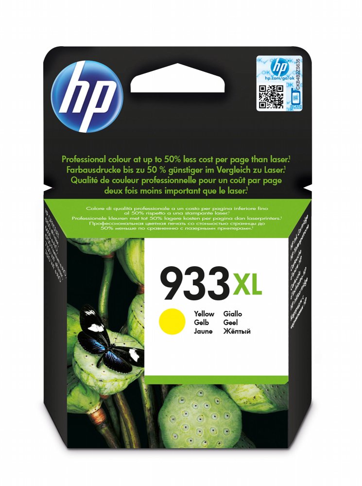 HP 933XL | Originele High-Capacity Gele Inktcartridge