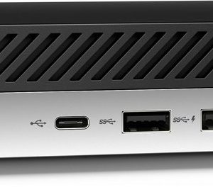 HP ProDesk 600 G4 Mini | Intel Core i5-8500T | 8GB RAM | 256GB SSD | 2x DisplayPort | Windows 11 Professional | Refurbished Silver