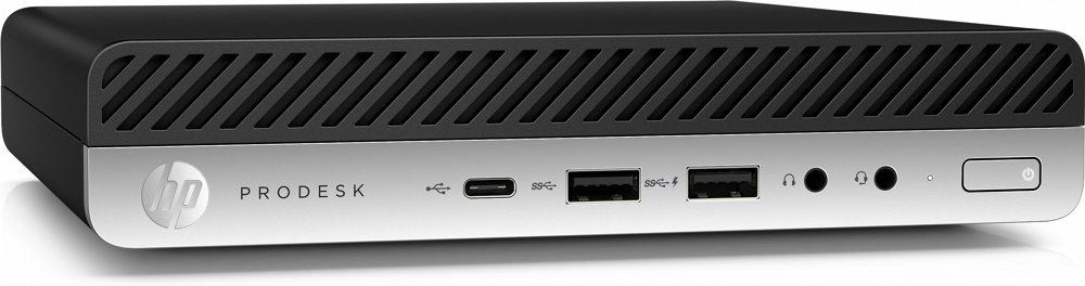 HP ProDesk 600 G4 Mini | Intel Core i5-8500T | 8GB RAM | 256GB SSD | 2x DisplayPort | Windows 11 Professional | Refurbished Silver