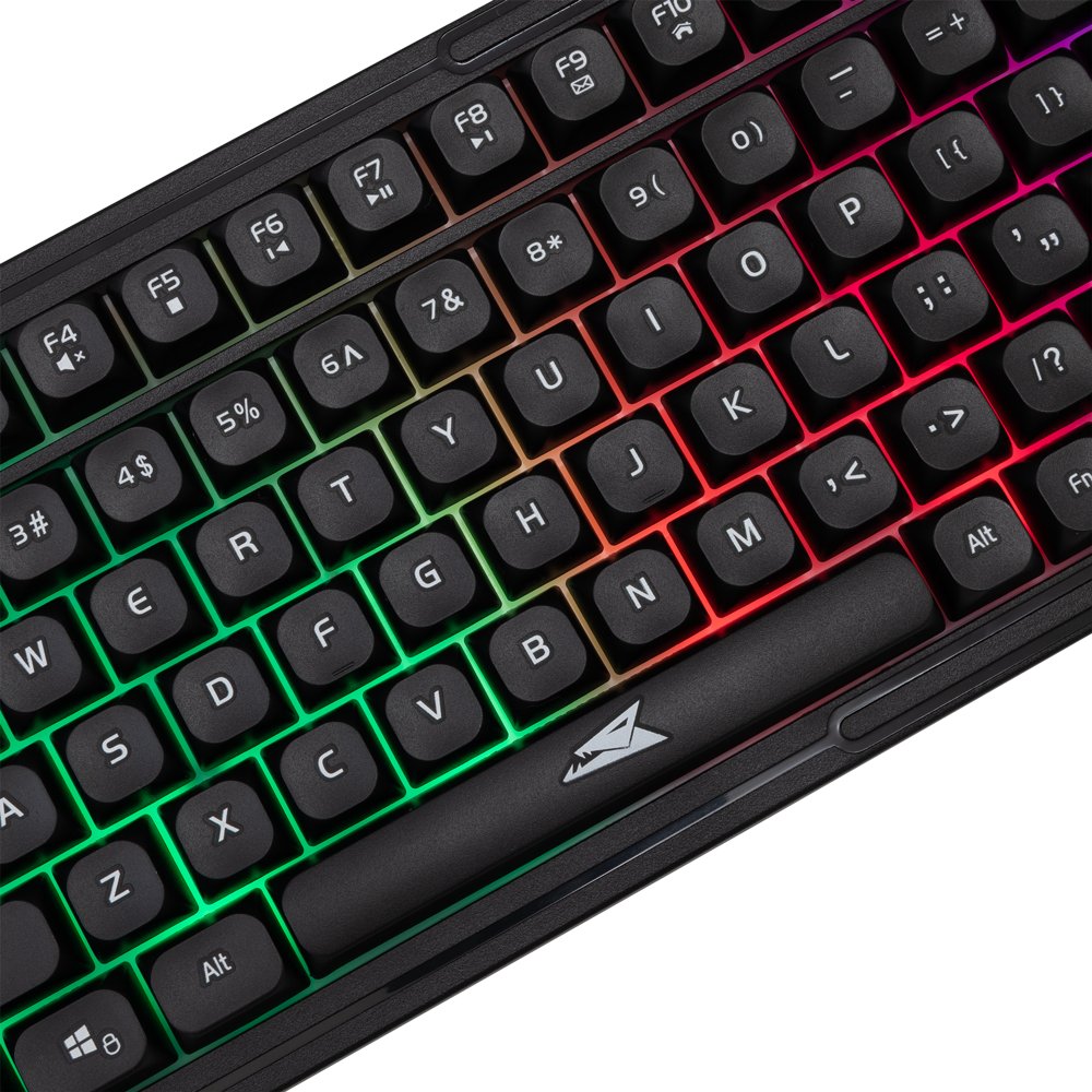 Baracuda ORCA RGB | Bekabeld Gaming Toetsenbord inclusief Muis | QWERTY | Zwart - Afbeelding 4