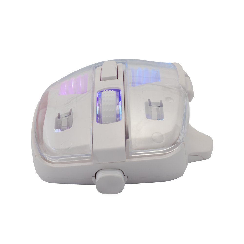 Baracuda ANGLERFISH RGB | Bedrade Gaming Muis | USB-A | 7200 DPI | Wit - Afbeelding 6