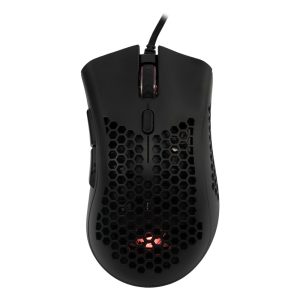 Baracuda CORAL RGB | Bedrade Gaming Muis | USB-A | 12800 DPI | Zwart