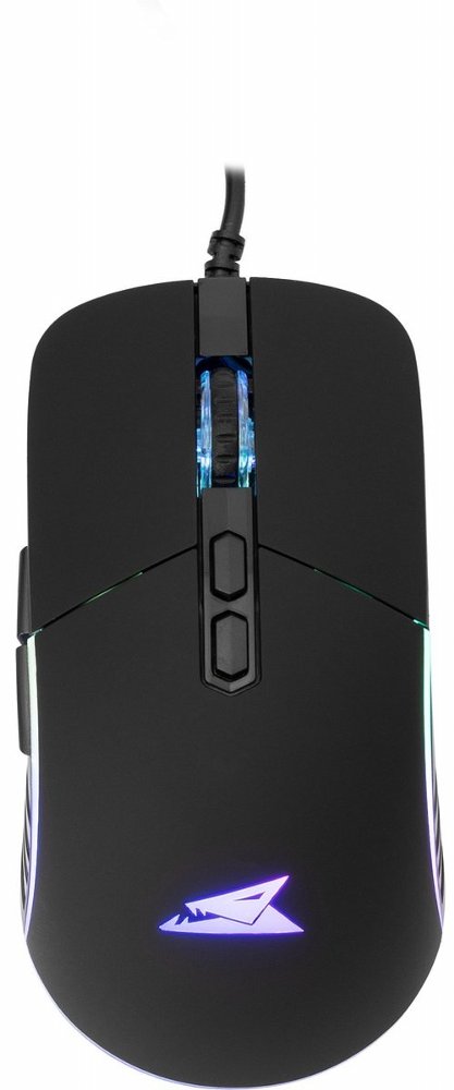 Baracuda NAUTILUS RGB | Bekabelde Gaming Muis | Rechtshandig | USB-A | 12800 DPI | Zwart - Afbeelding 3
