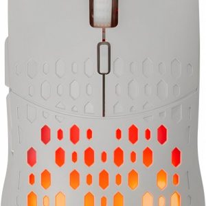 Baracuda OCTOPUS RGB | Bekabelde Gaming Muis | Rechtshandig | USB-A | 3600 DPI | Wit