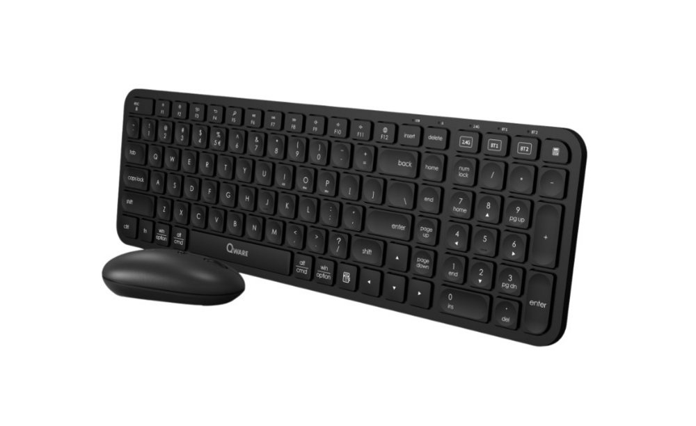 QWARE Draadloze Muis en Toetsenbordcombo QWERTY - Afbeelding 3