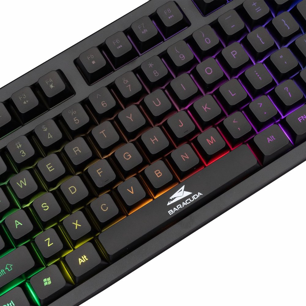Baracuda KRILL RGB | Tenkeyless Bedraad Gaming Toetsenbord | QWERTY | Zwart - Afbeelding 4