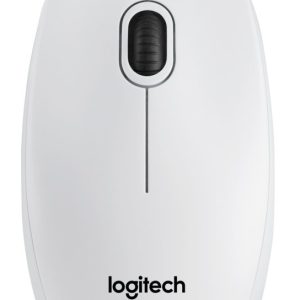 Logitech B100 | Bekabelde Muis | Links- en Rechtshandig | USB-A | 800 DPI | Wit