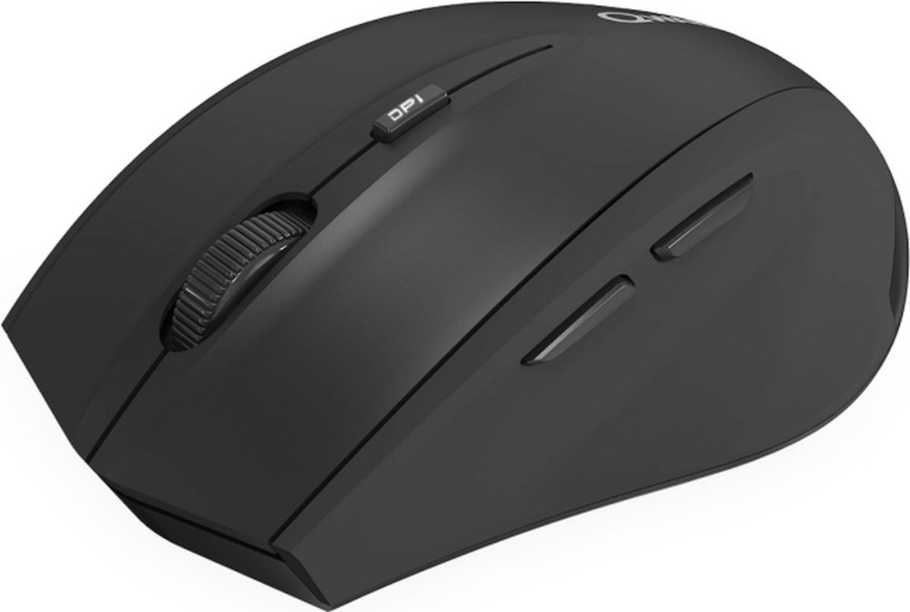 QWARE Wireless Mouse Bolton Zwart - Afbeelding 4