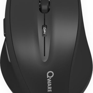 QWARE Wireless Mouse Bolton Zwart