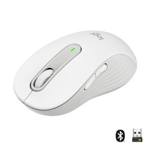 Logitech Signature M650 | Draadloze Muis | Rechtshandig | RF + Bluetooth | 2000 DPI | Wit