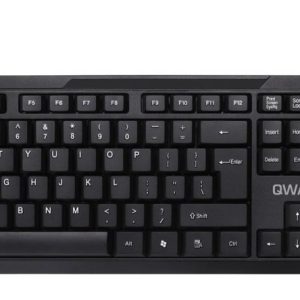 QWARE Wired Keyboard Liverpool Zwart