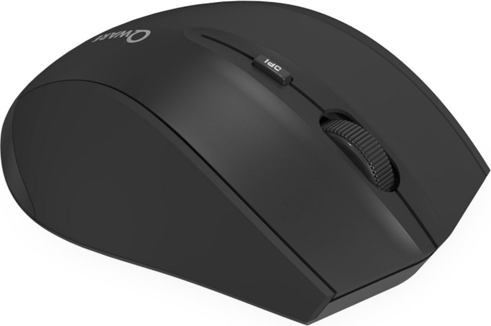 QWARE Wireless Mouse Bolton Zwart - Afbeelding 5