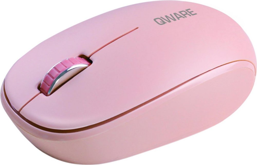 QWARE Wireless Mouse Bristol Roze