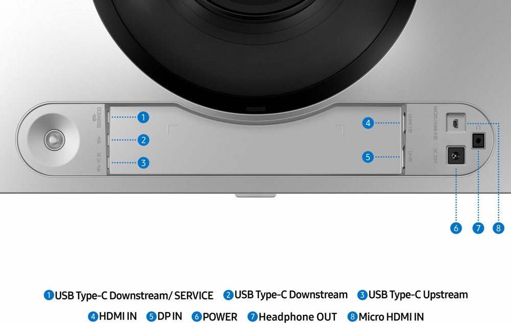 Samsung Odyssey OLED G9 49'' | 5120 x 1440 | 144Hz | USB-C | HDMI 2.1 | Super Ultrawide Curved Gaming Monitor - Afbeelding 7