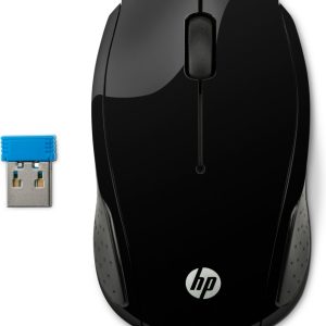HP 200 | Draadloze Muis | Links- en Rechtshandig | RF | 1000 DPI | Zwart