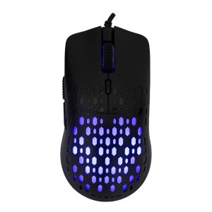 Baracuda OCTOPUS RGB | Bekabelde Gaming Muis | Rechtshandig | USB-A | 3600 DPI | Zwart