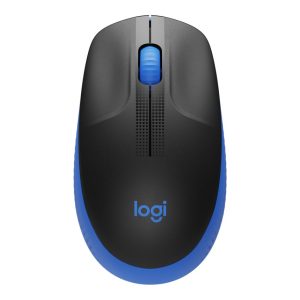 Logitech M190 | Draadloze Muis | Links- en Rechtshandig | RF | 1000 DPI | Zwart/Blauw