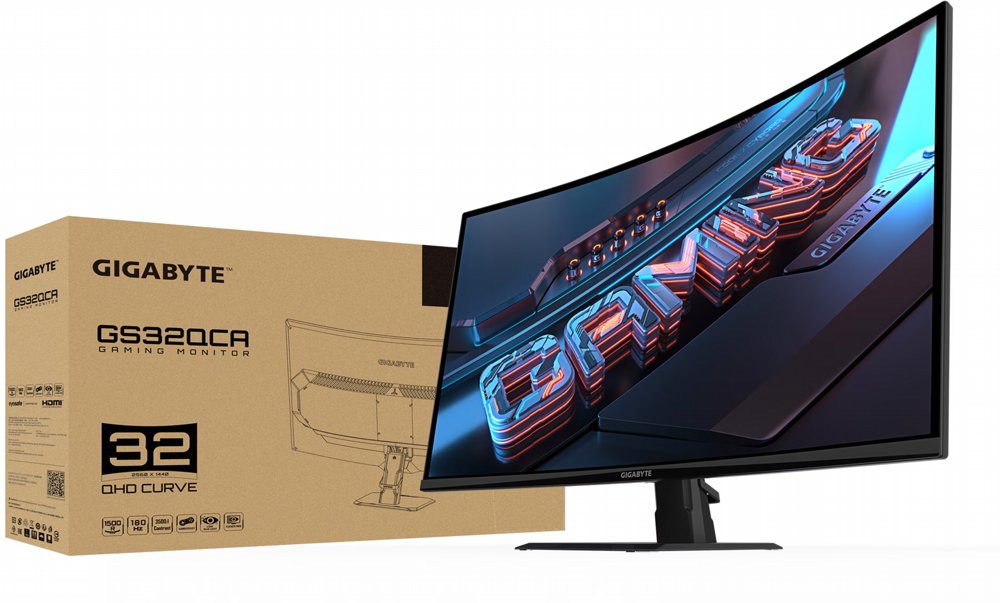 Gigabyte GS32QCA | 31,5" | Quad HD | 180 Hz | 1 ms | 2x HDMI | DisplayPort | Gaming Monitor - Afbeelding 12
