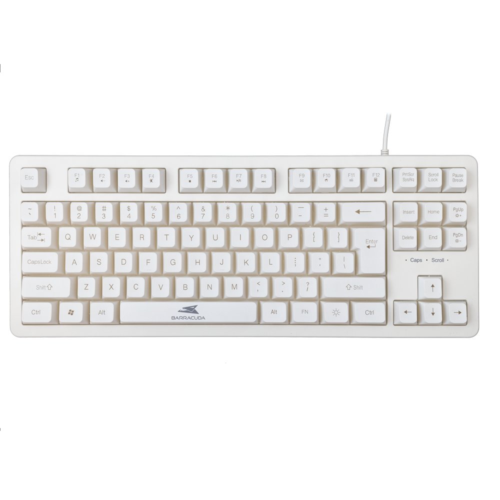Baracuda KRILL RGB | Tenkeyless Bedraad Gaming Toetsenbord | QWERTY | Wit - Afbeelding 8
