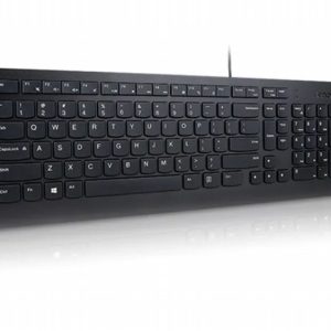 Lenovo Keyboard QWERTY | USB aansluiting | Bulk verpakking | Zwart | Gereviseerd model (resprayed)