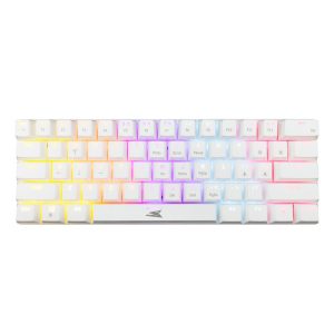 Baracuda DOLPHIN RGB 60% | Bedraad Gaming Toetsenbord | Red Switches | Anti-Ghosting | QWERTY | Wit