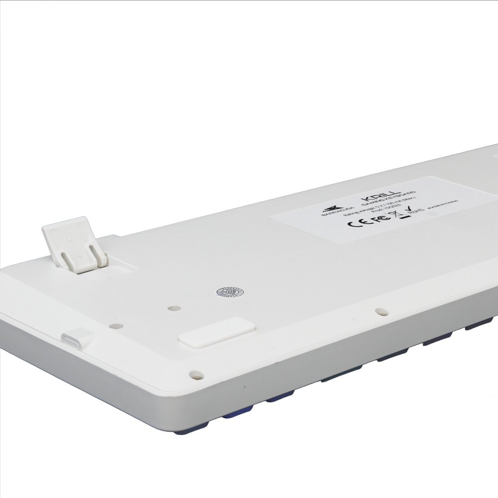 Baracuda KRILL RGB | Tenkeyless Bedraad Gaming Toetsenbord | QWERTY | Wit - Afbeelding 5