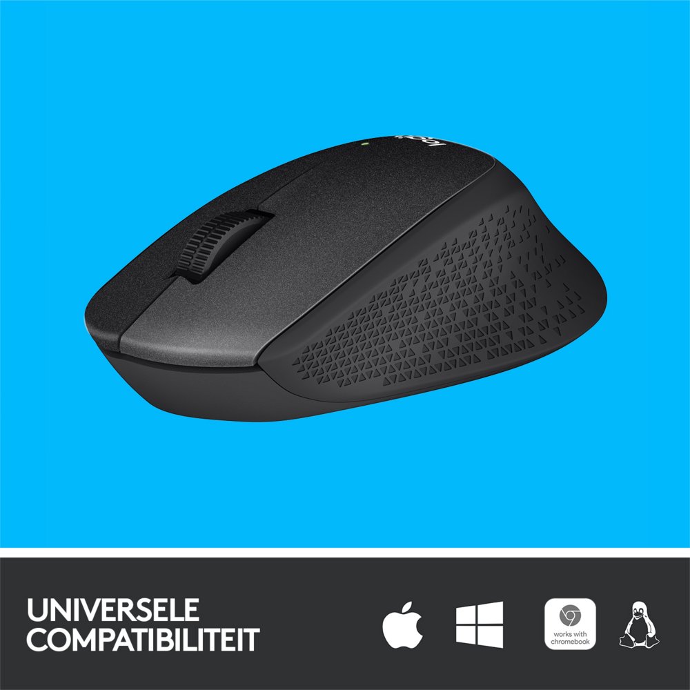 Logitech M330 Silent | Draadloze Muis | Rechtshandig | RF | 1000 DPI | Zwart - Afbeelding 6