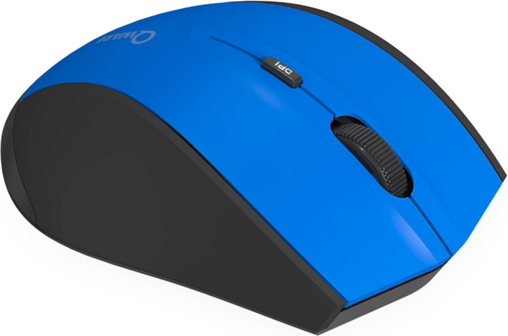 QWARE Wireless Mouse Bolton Blauw - Afbeelding 5