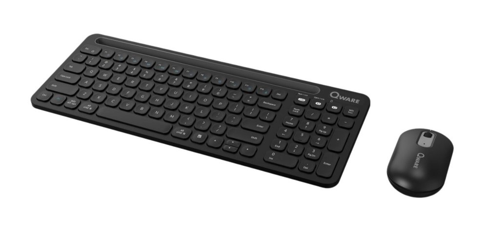 QWARE Wireless Desktop Combo Florence Zwart | Returned - Afbeelding 7