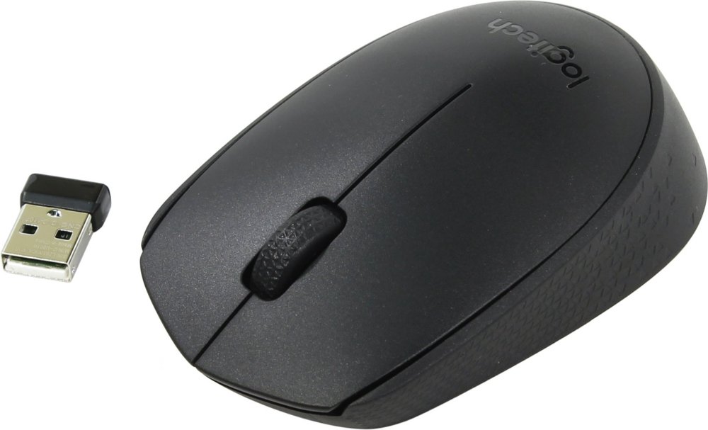 Logitech B170 | Draadloze Muis | Links- en Rechtshandig | RF | 1000 DPI | Zwart